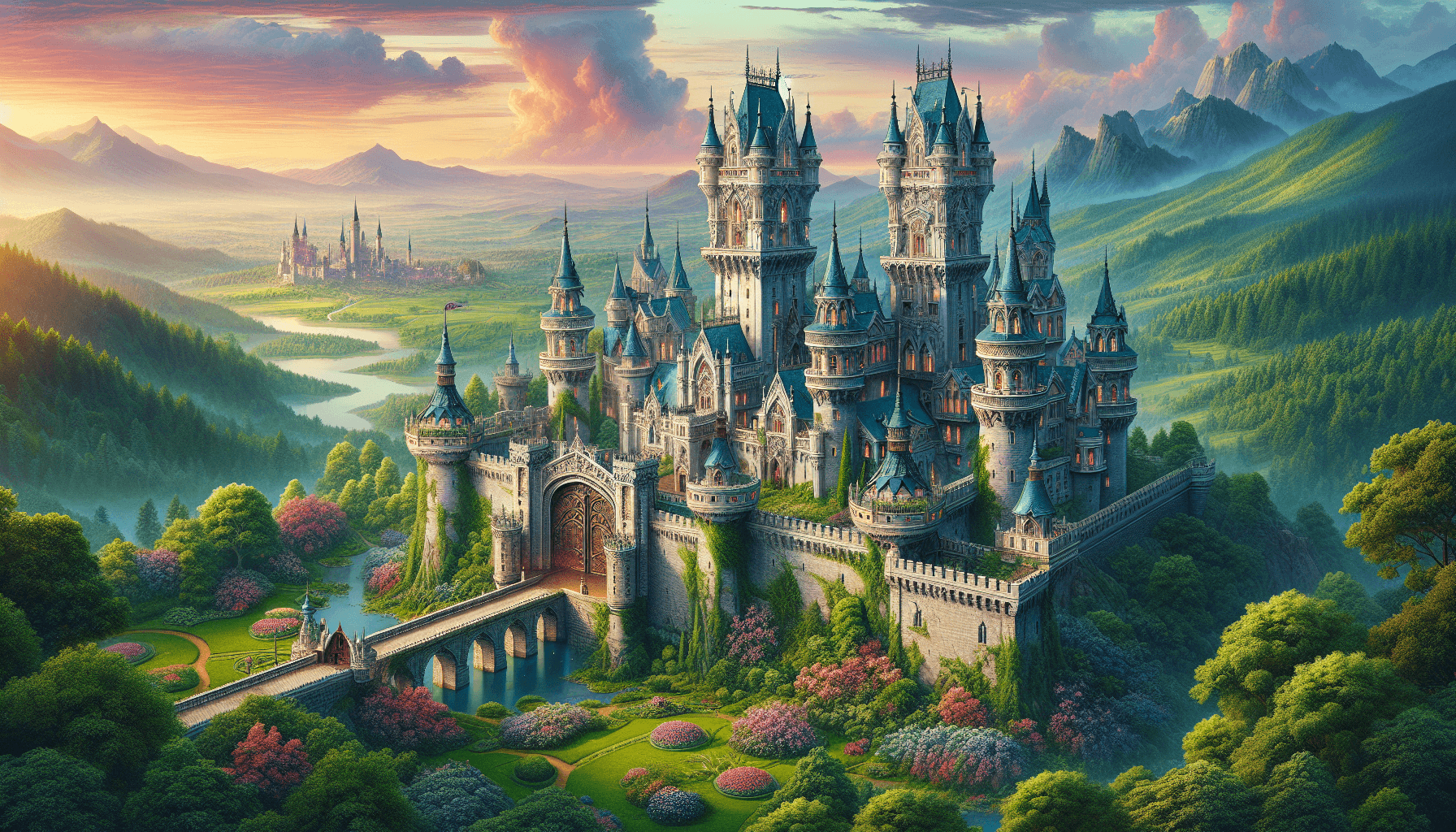 Grand castle artwork